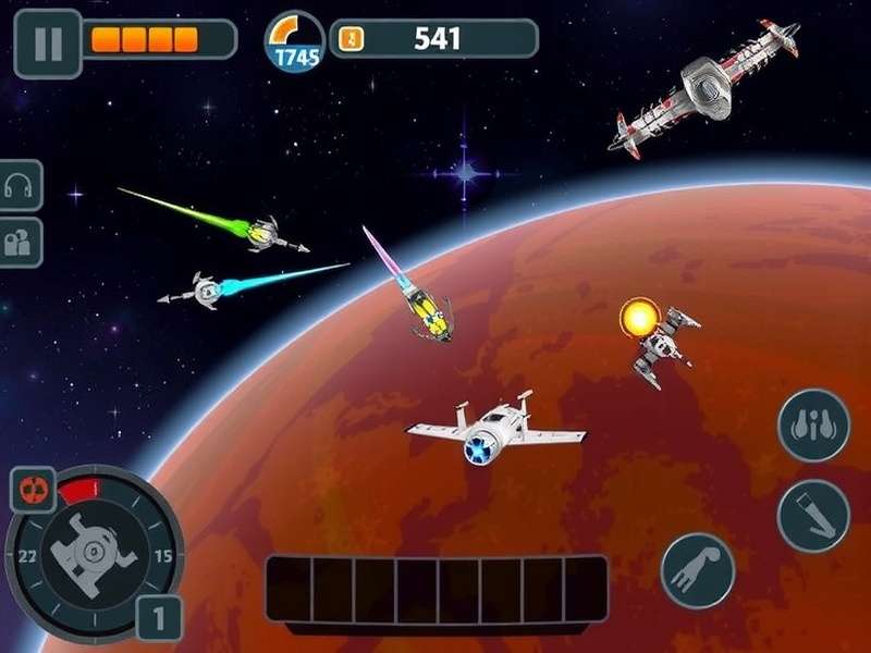 Galactic Cruiser Legend Gameplay Screenshot